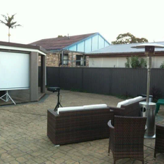 Hire Projector Screen Hire (2m wide x 1.5m tall)